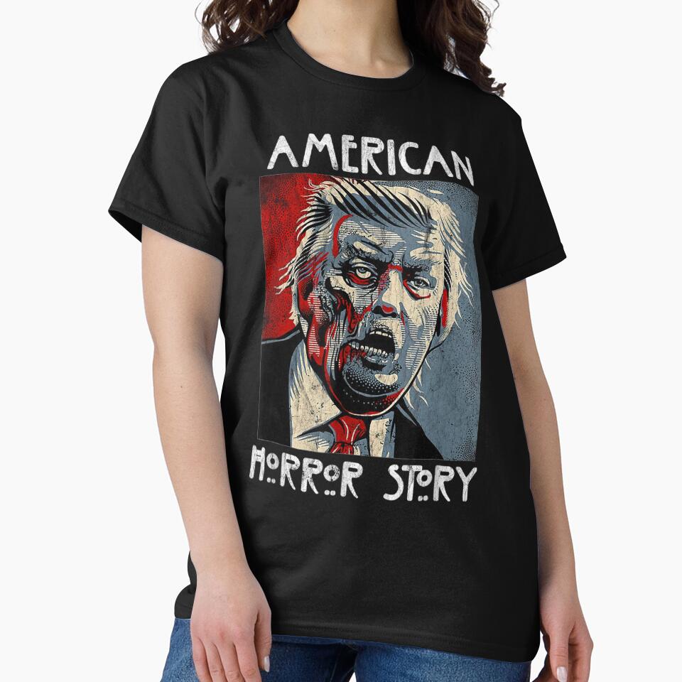 President Horror American Zombie Story Halloween Trump 2025 by chung2525