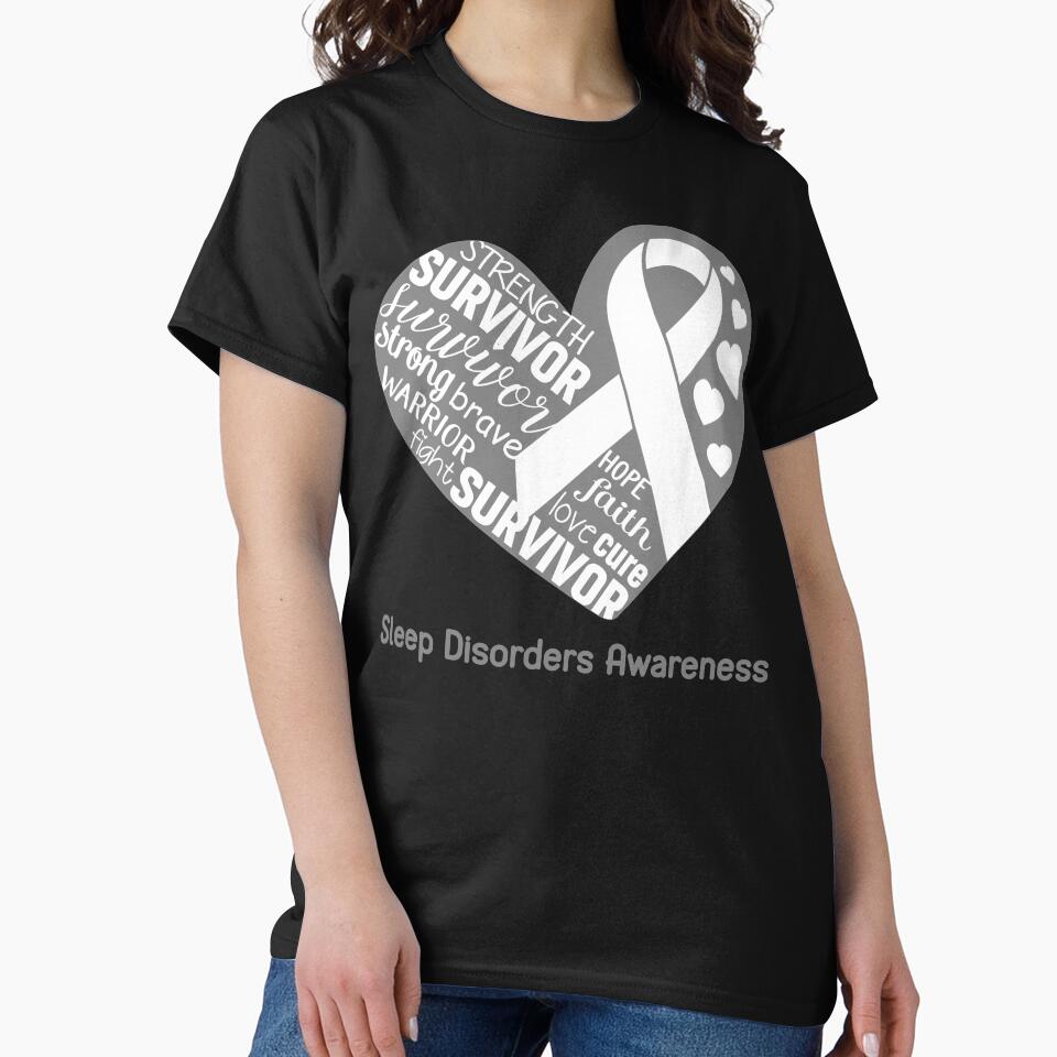 Sleep Disorders Heart Support Sleep Disorders Warrior Fighting by GennieShop