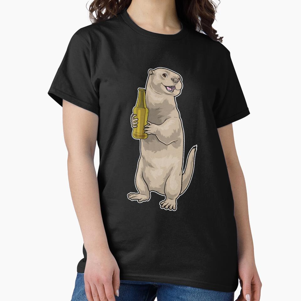 Otter Bottle Beer by Snabdesign84