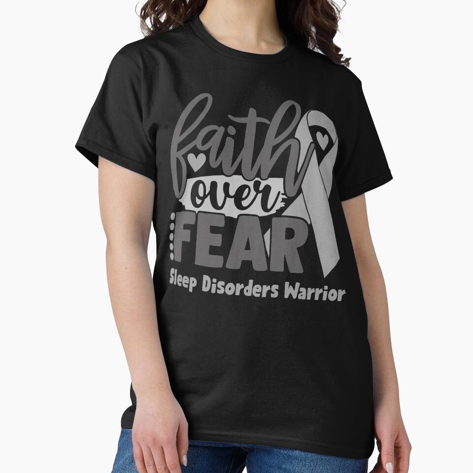 Faith Over Fear Sleep Disorders Warrior by largellie