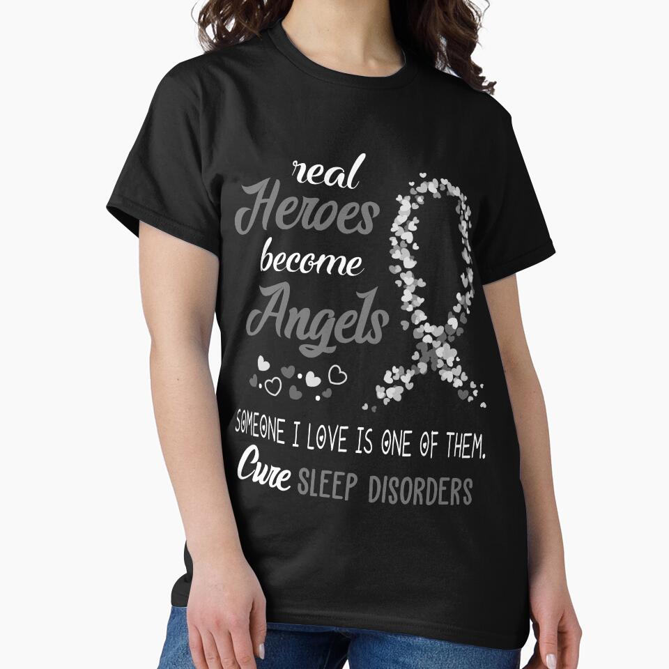 Real Heroes become Angels Someone I love is one of them, Cure Sleep Disorders by KirstybShop