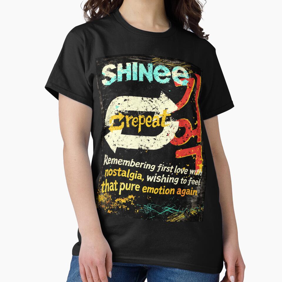 Shinee Replay Nostalgia Grunge Kpop Fanart Emotional Design by CaroKPOP