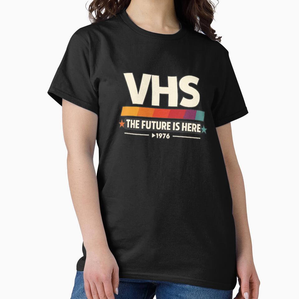 Retro VHS – The Future is Here 1976 Vintage by BiomortoArts