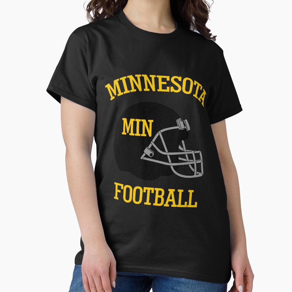 Minnesota Football T-Shirt for Men and Women by AllStarMerch