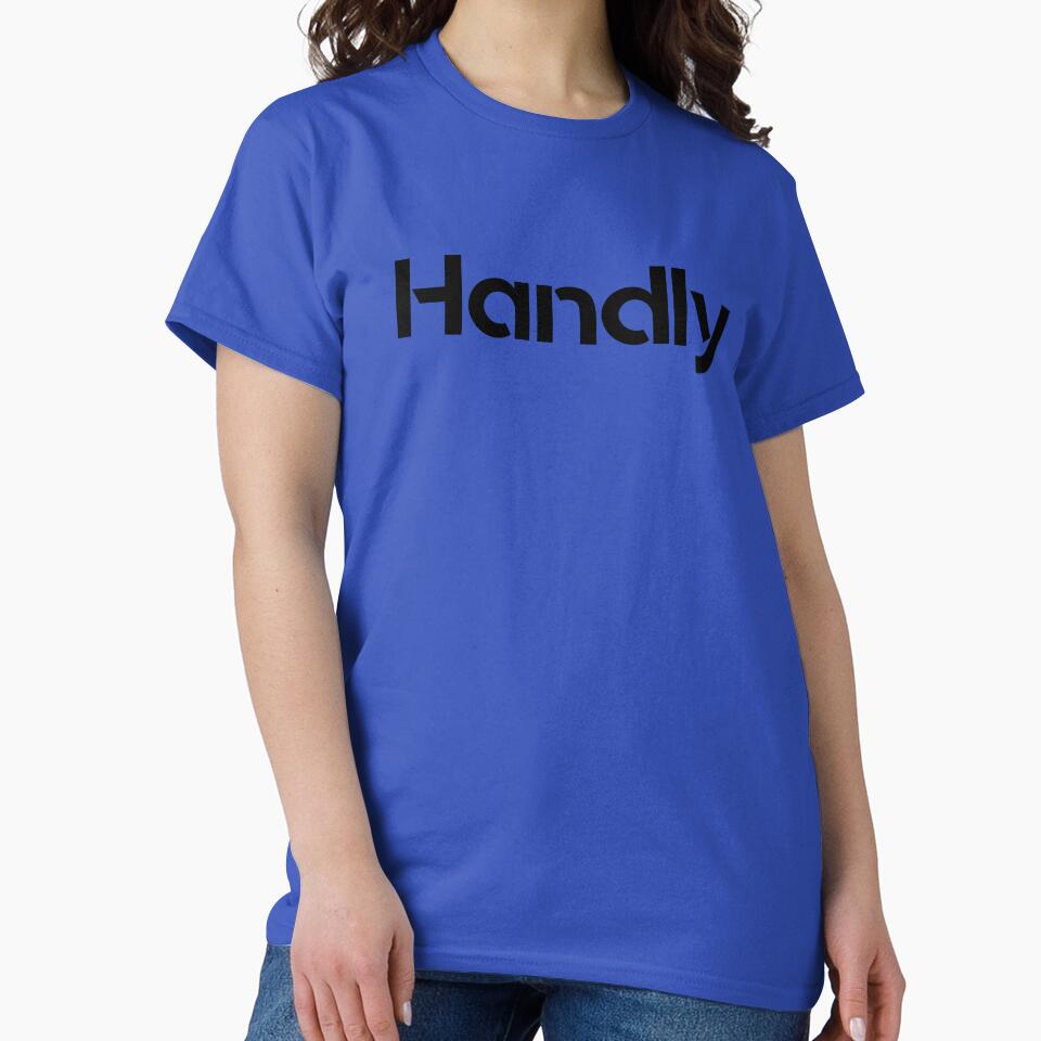 Handly on blue by Handly