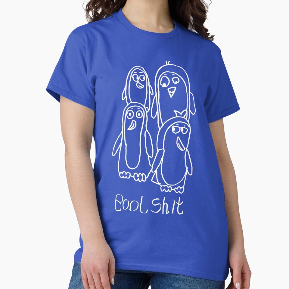 Flight of the Penguins - white by Bool-Shit-Ts