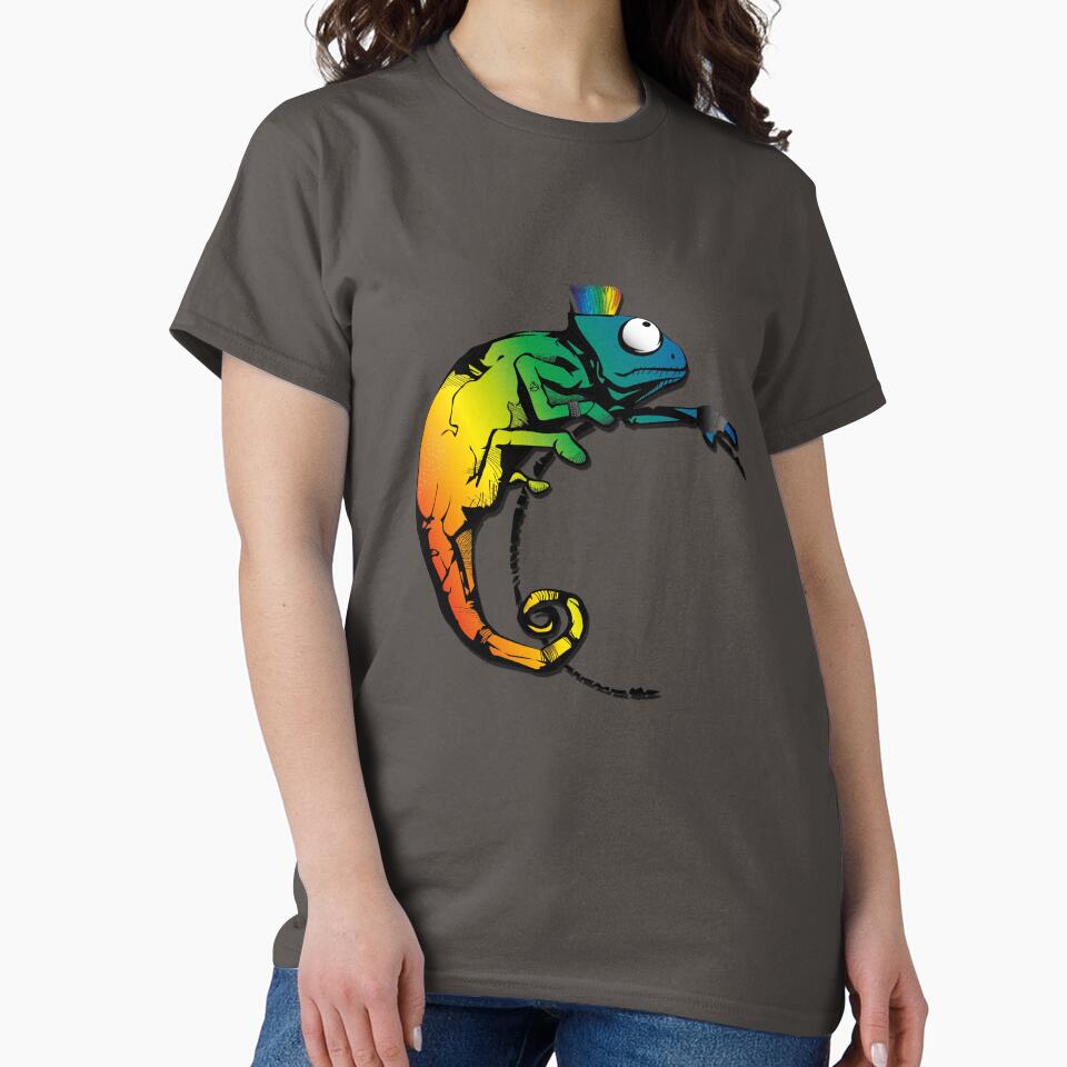 Chameleon as a punk by chameleon-world