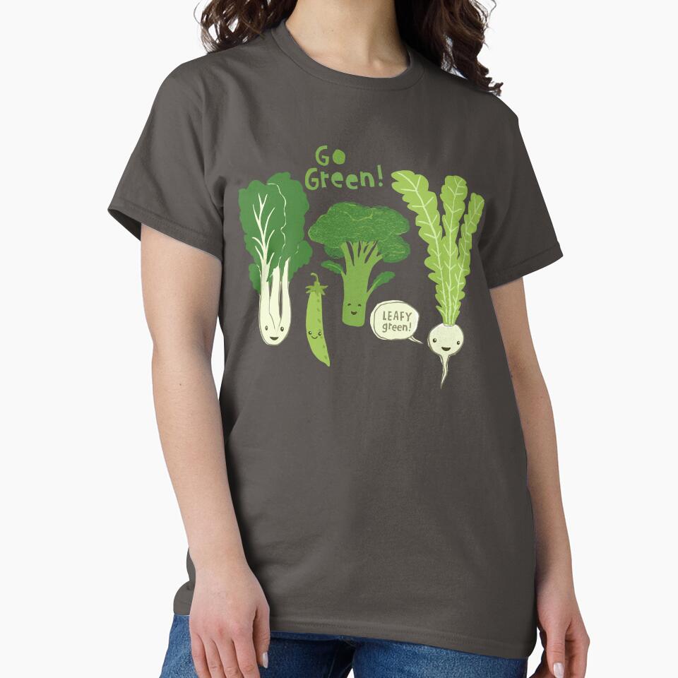Go Green! (Leafy Green!) Happy Garden Vegetables by Jenn Inashvili