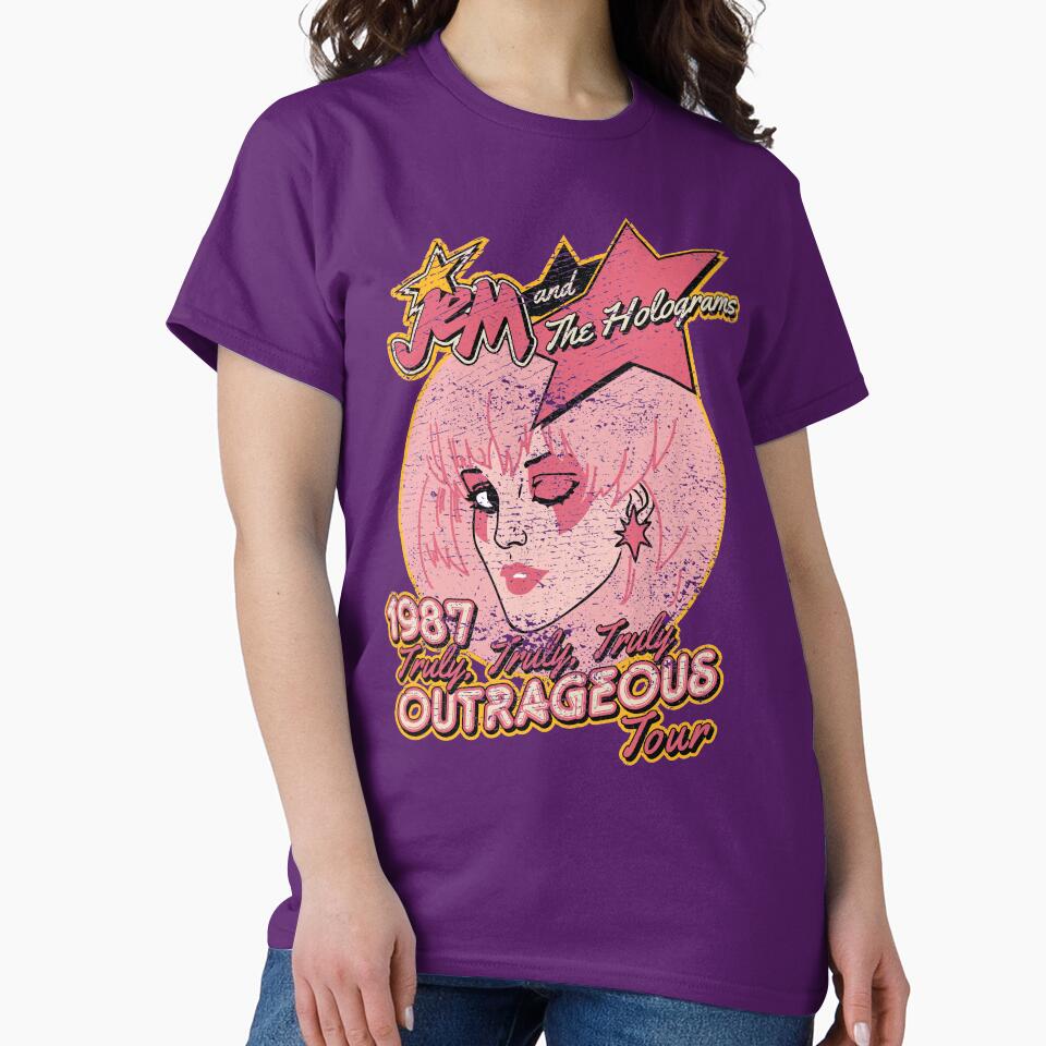Jem and The Holograms Tour- Distressed by Nazonian