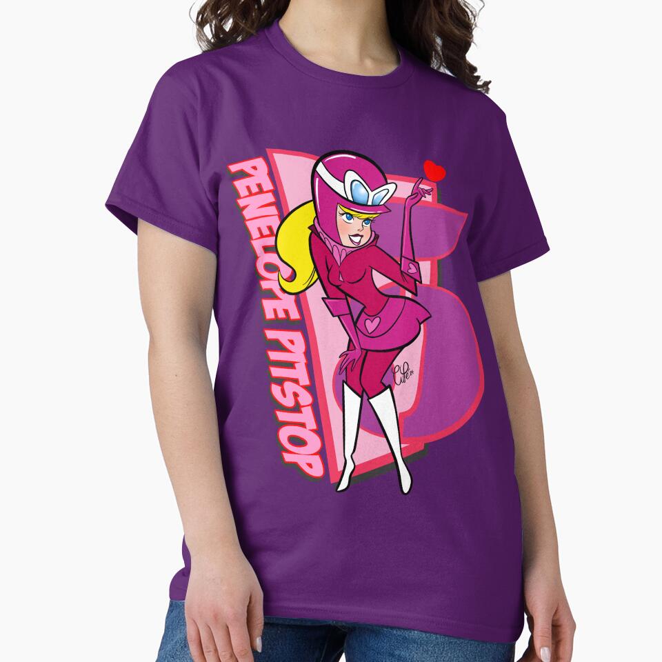 RETRO CARTOON VINTAGE - PENELOPE CASCO - RACING CARS - D2 by CuPensky