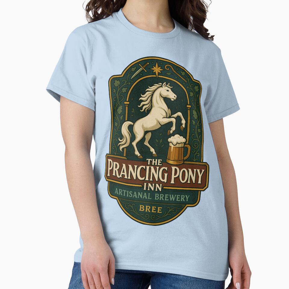 Prancing Pony Artisanal Brewery Emblem by agearb
