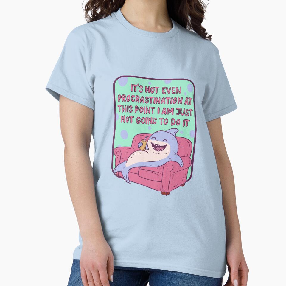 Funny Lazy Shark by Jess.a.creates