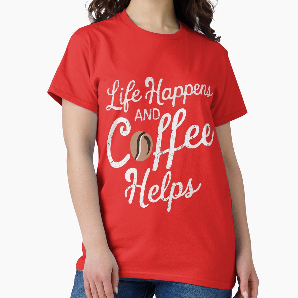 Life happens and coffee helps, light color by DoceVaga