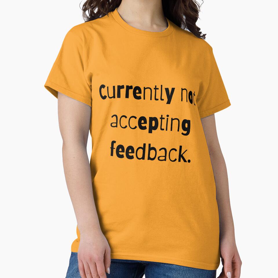 Currently not accepting feedback. by laurierox