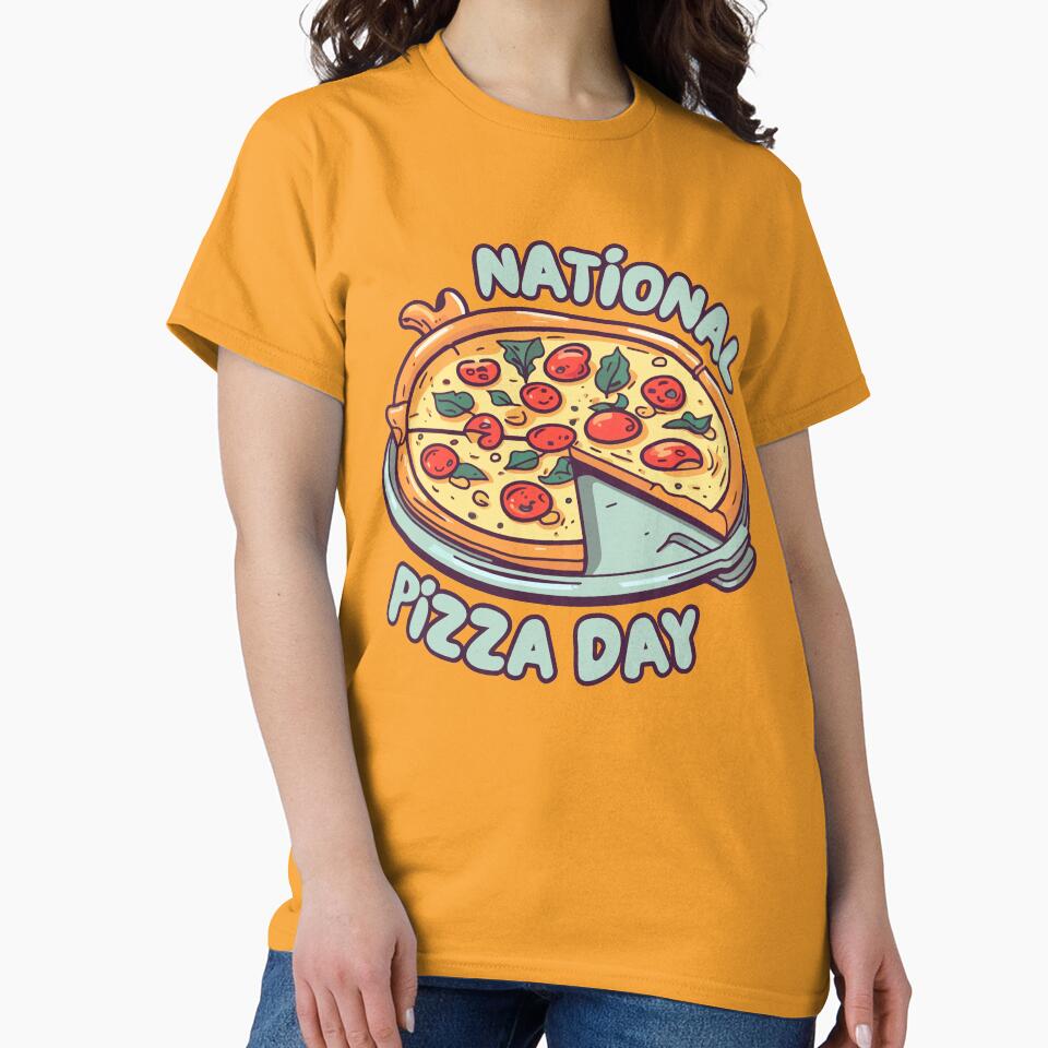 National Pizza Day by GOLDENGARDENART