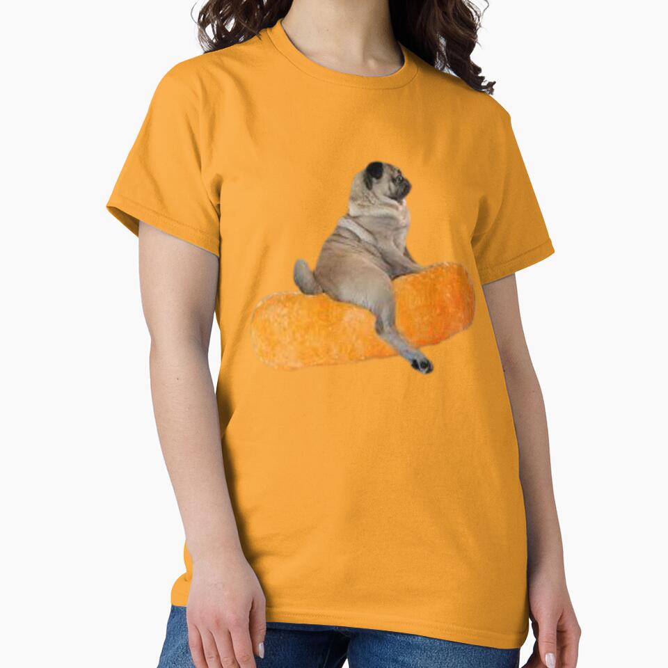 dog on top of a flying cheeto by TkcArts