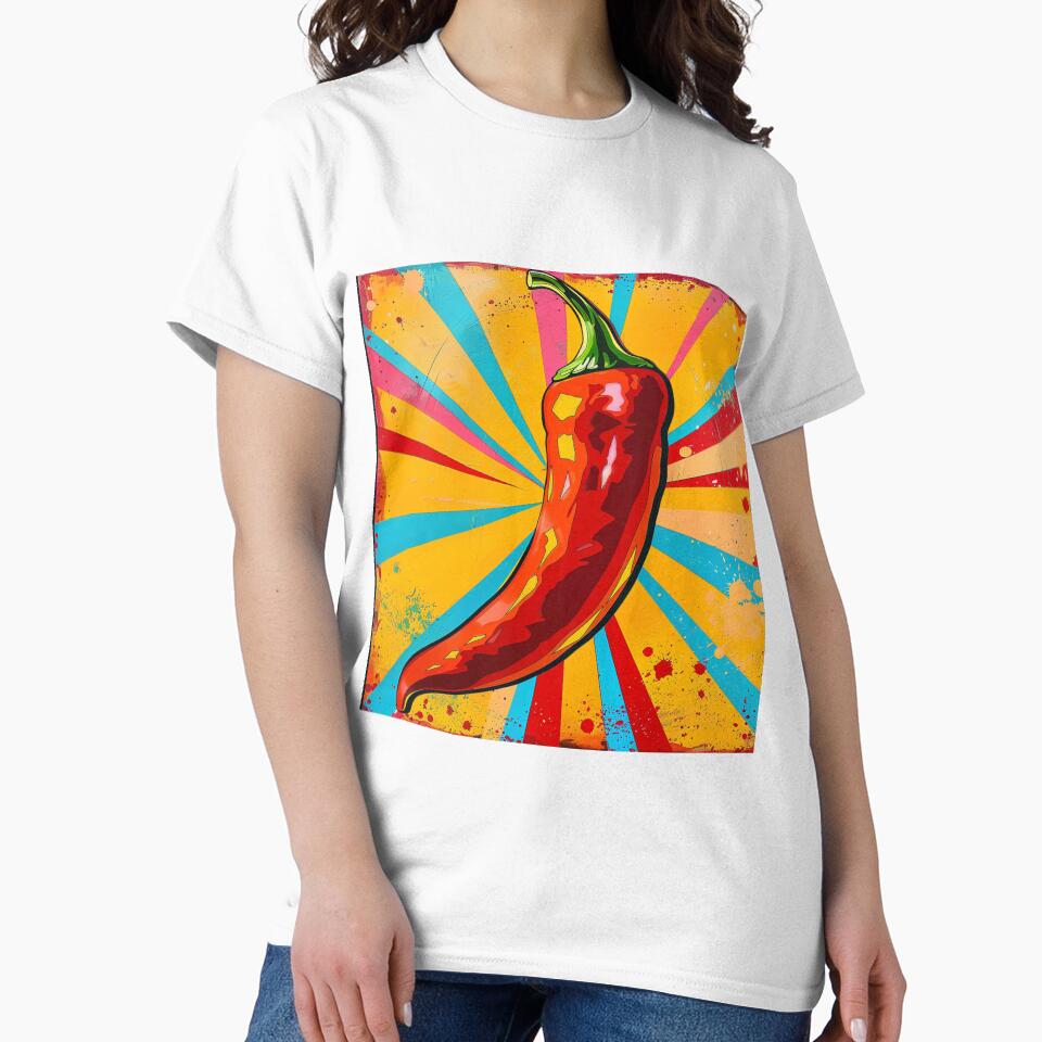 Chilli Pop Art 4 by AstroRisq