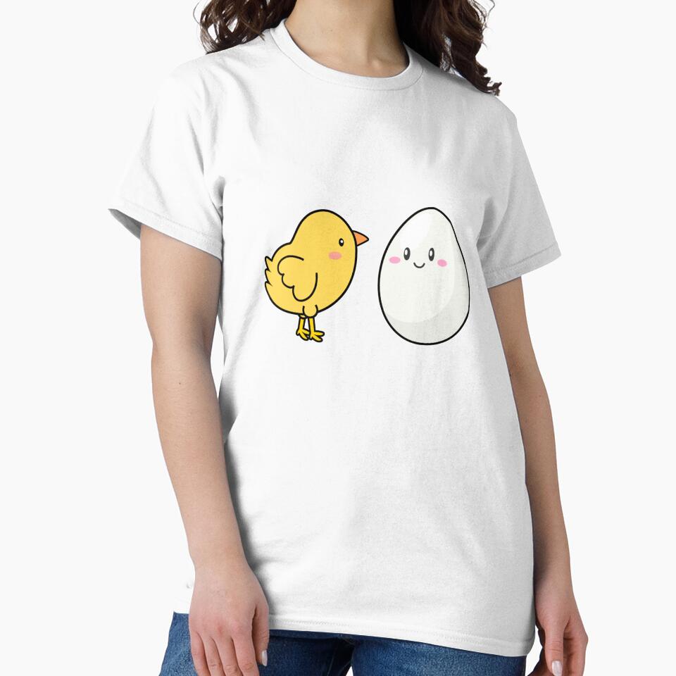 Cute chick & egg by ZghoulStore
