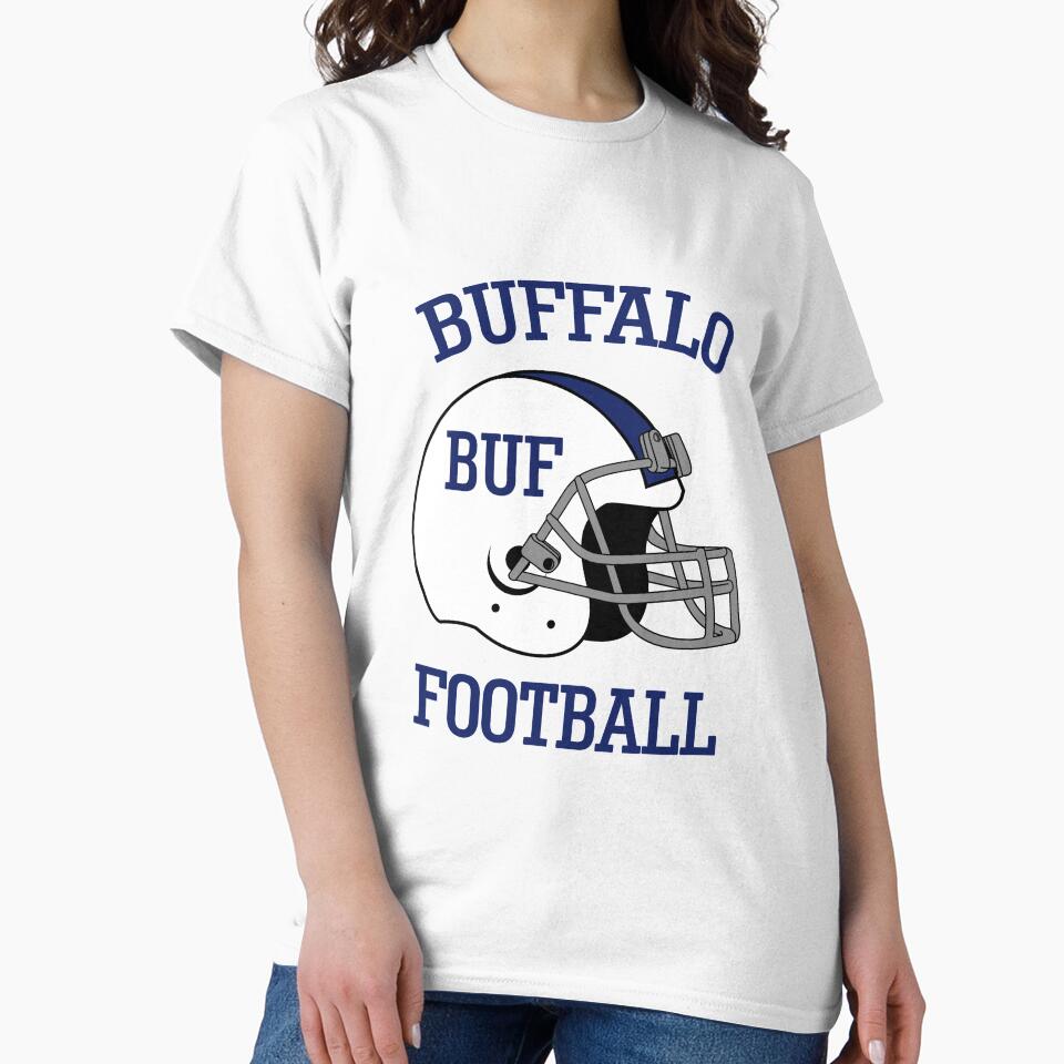 Buffalo Football T-Shirt for Men and Women by AllStarMerch