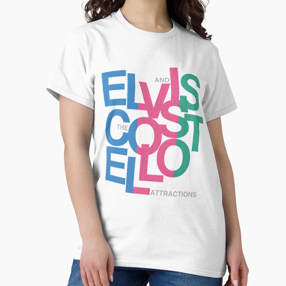 Elvis Costello (Black) And The Attractions by Paidobento