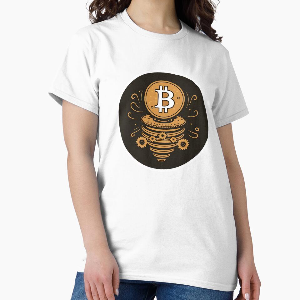 Bitcoin HODL Minimal Tee by RadDeck