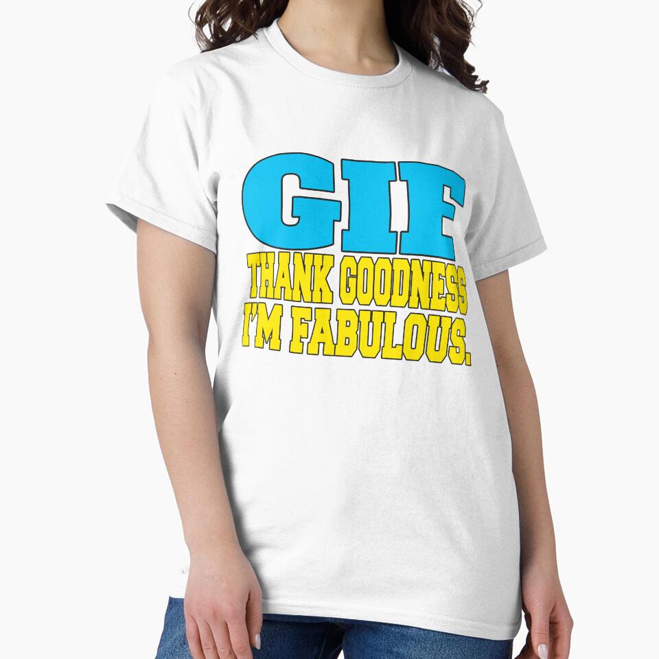 Funny Sarcastic Humor GIF Thank Goodness I’m Fabulous by fantasticdesign