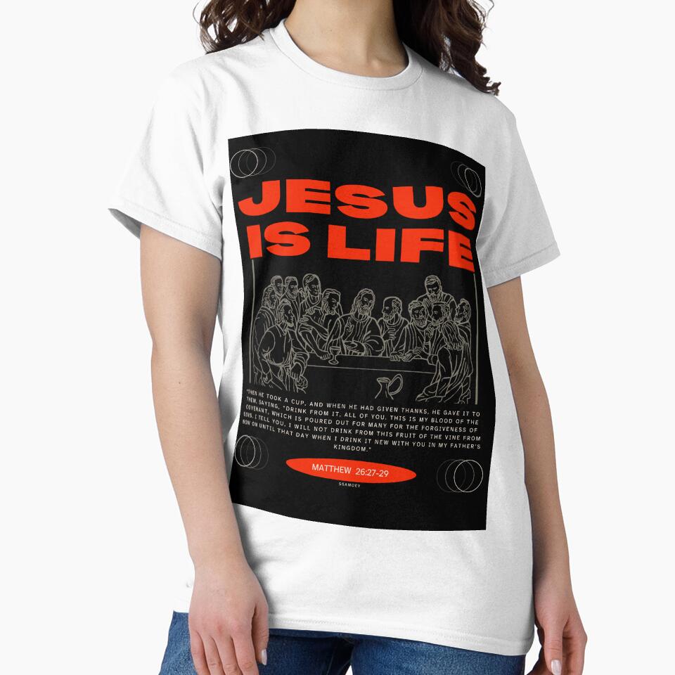 Christian Streetwear Graphic Tee by ssamoey