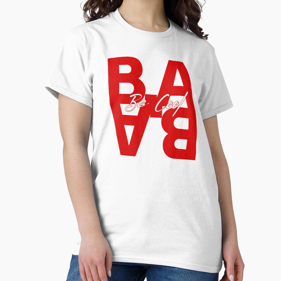 B.A “Be Cool” Bold Typography by B.A Design
