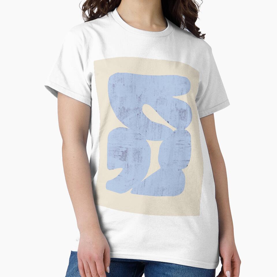 Bold Shapes NO.2 Blue by BohomadicStudio