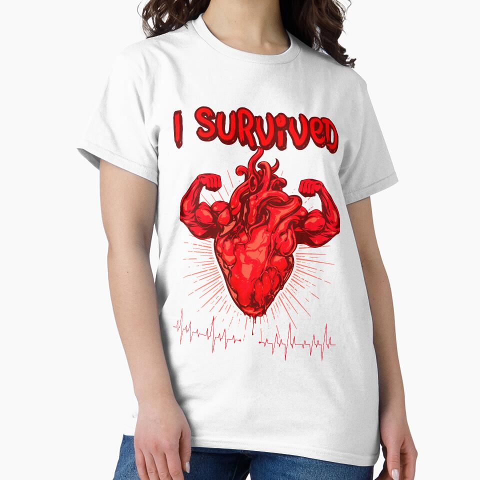 Heart Attack Shirt Funny Heart Attack Survivor Novelty Gift by simplytldr