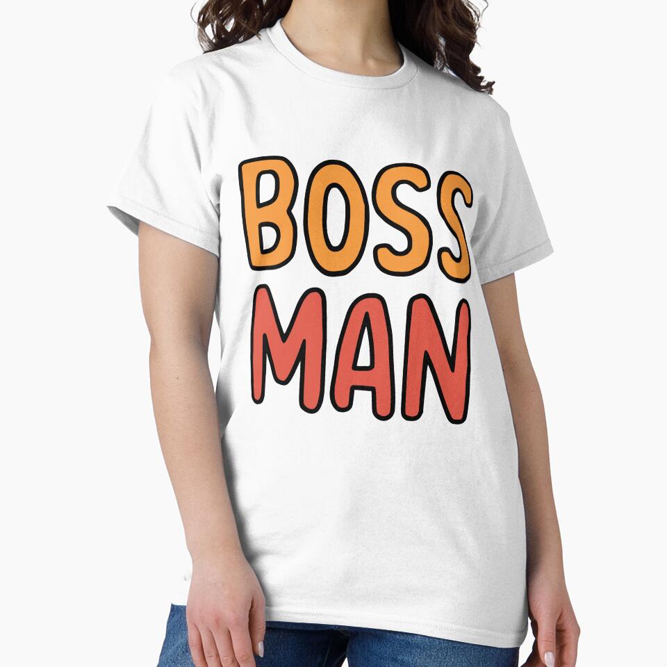 Boss Man! Funny Workplace Humor by PMCreative