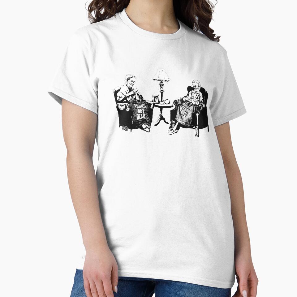 Banksy Grannies Punk's Not Dead Thug For Life by WE-ARE-BANKSY