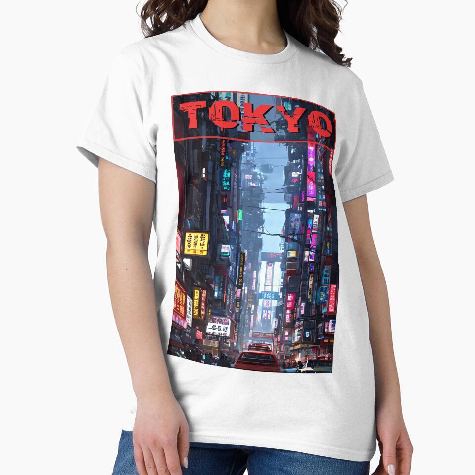 Japanese Street Cyberpunk Tokyo Streetwear by MrDoze