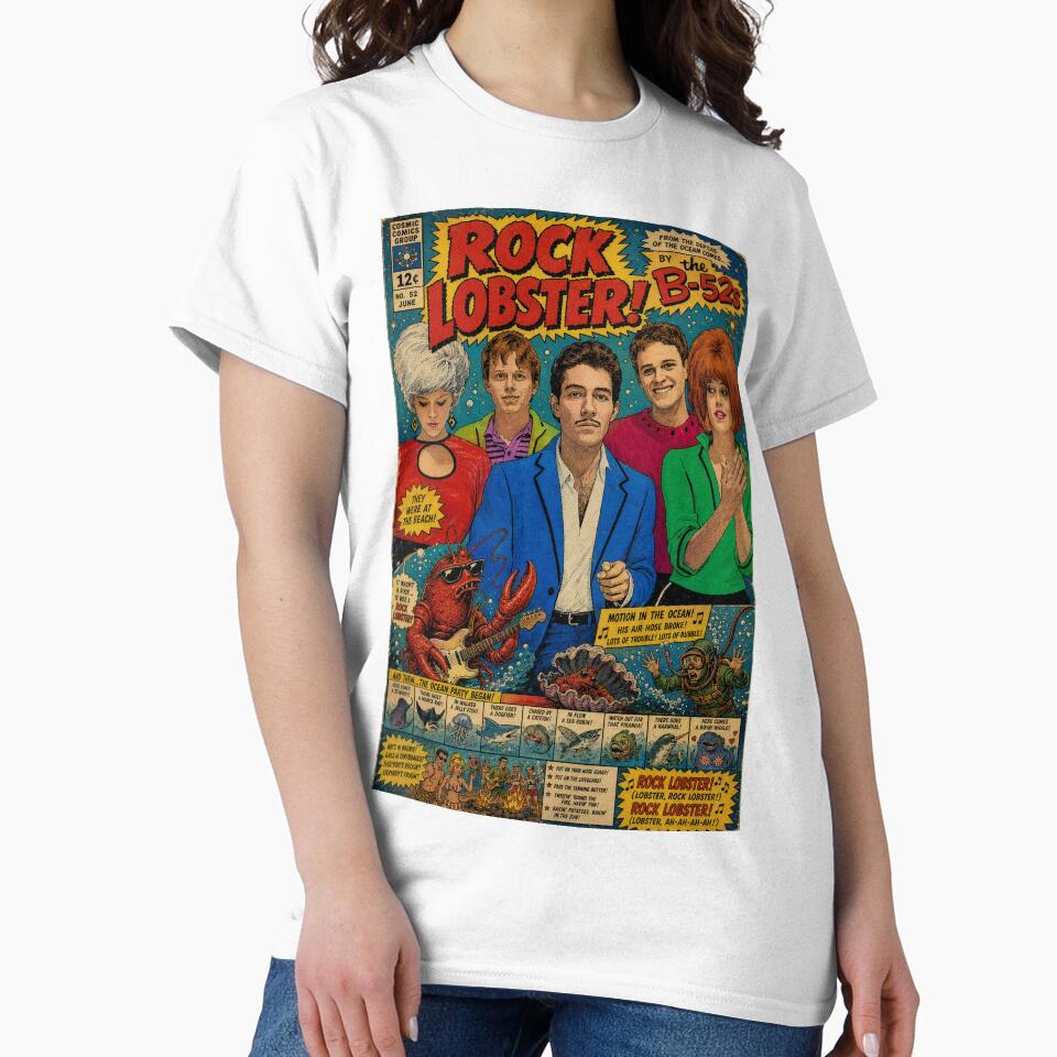 Rock Lobster B-52s ee-oo-ee-oo comic by Wanderdreaming