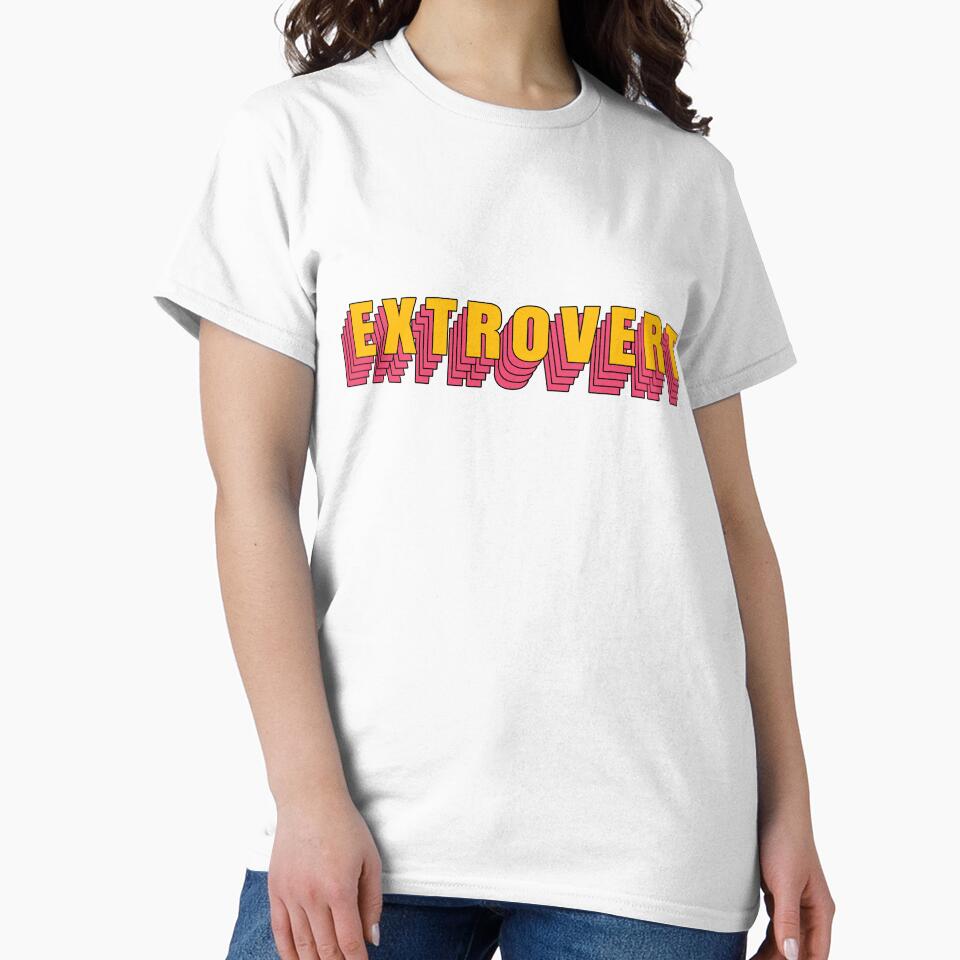 Extrovert (V1) Sticker by ASOE