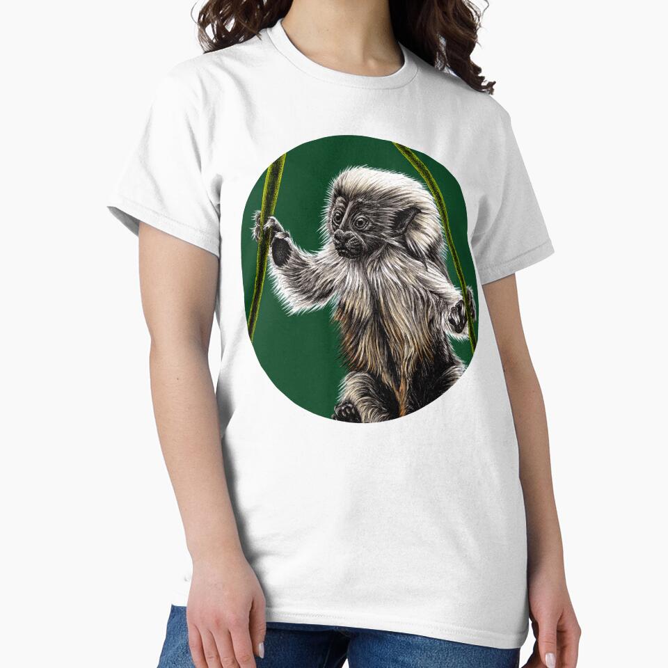 Baby cotton-top tamarin by LorenDowding