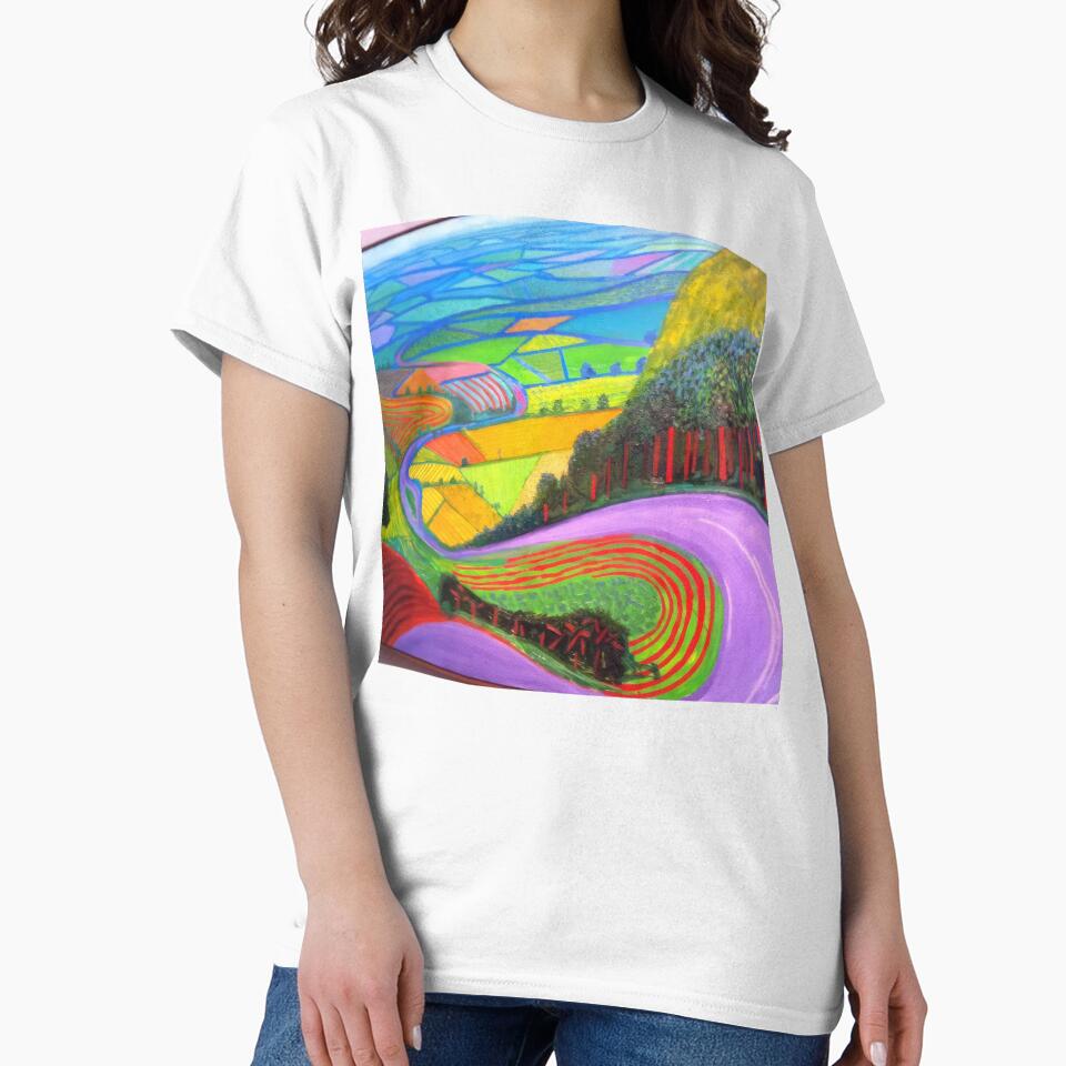 David Hockney - David Hockney - David Hockney (75) - Vibrant California Pool – Pop Art Print Inspired by David Hockney by KirstenShShop