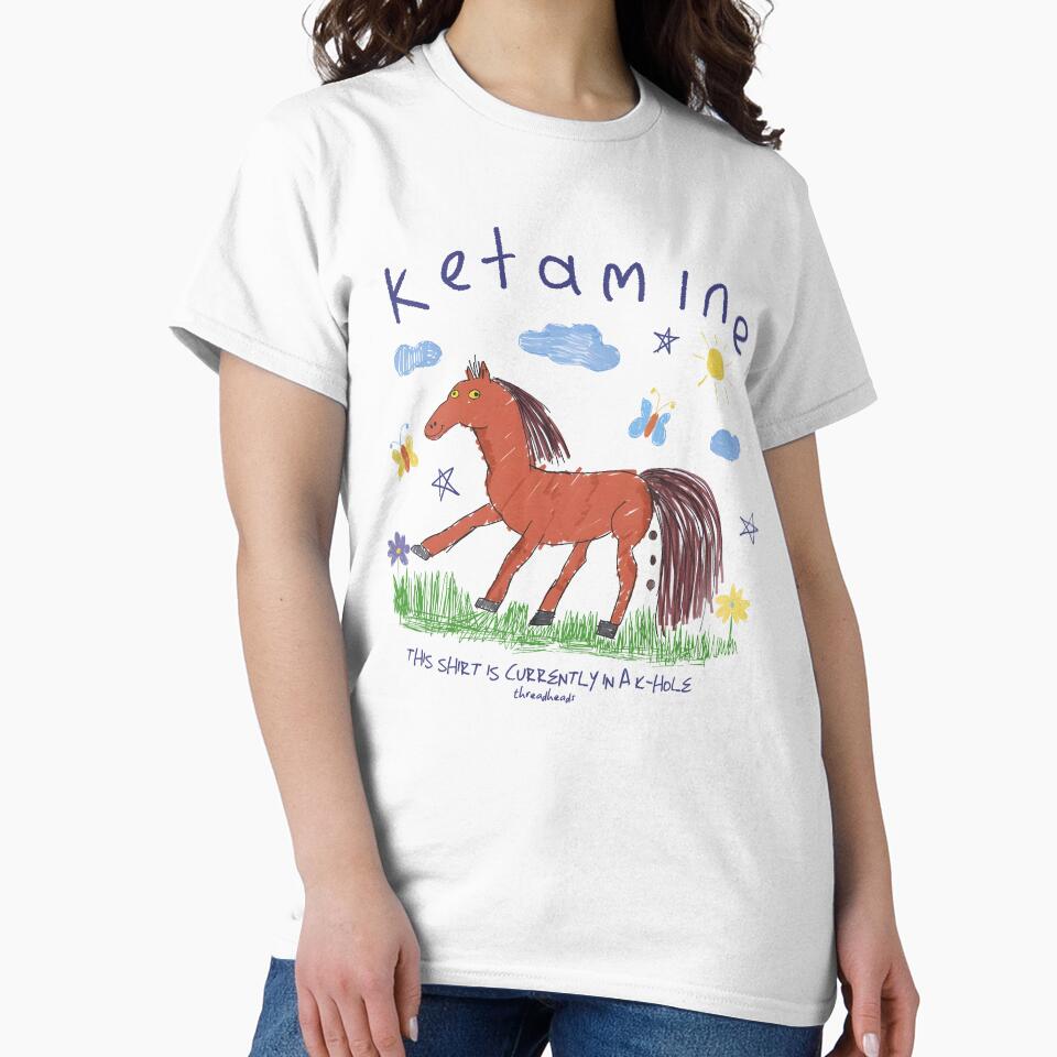 Ketamine Horse Funny Medical Sarcasm by PmindHalow