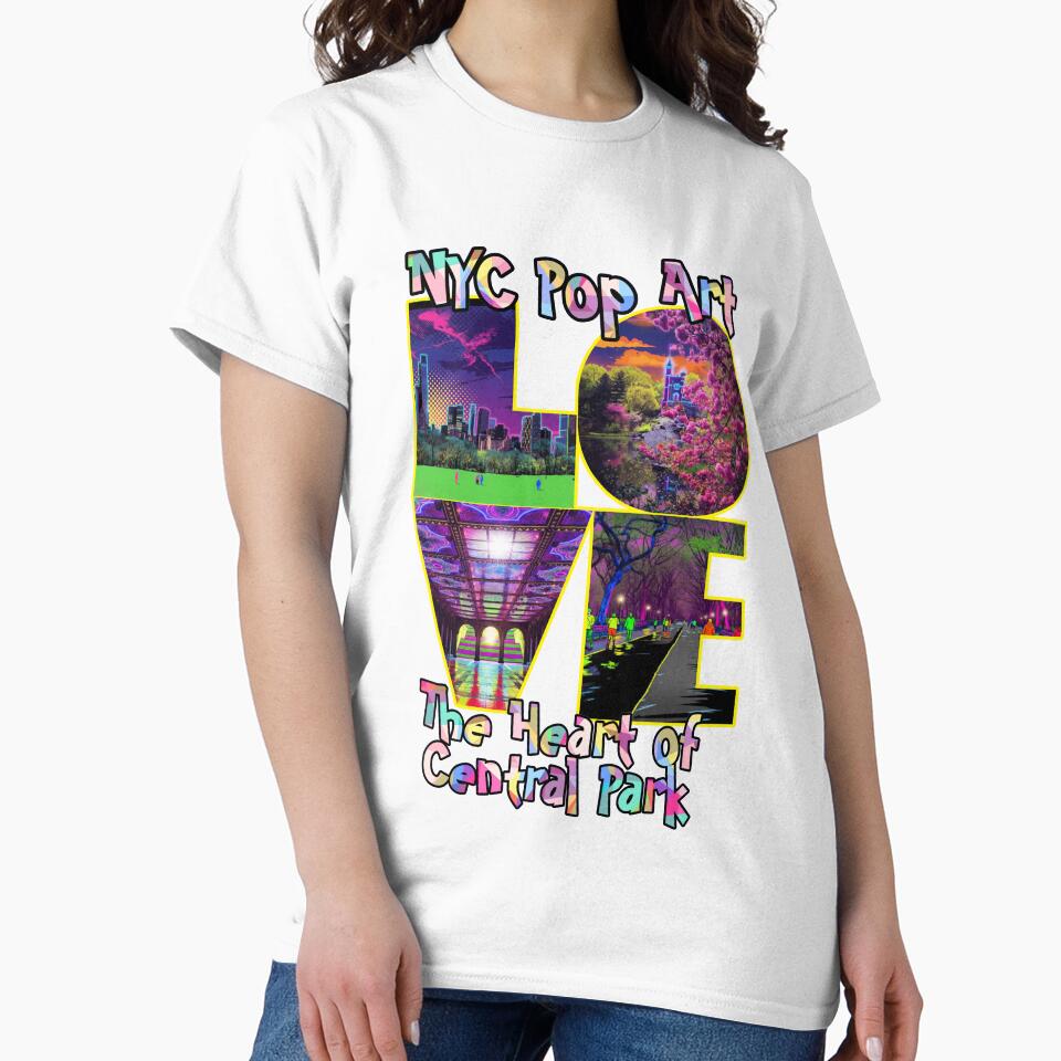 NYC Pop Art LOVE | Neon Vibrant New York City by bewitchedcuties