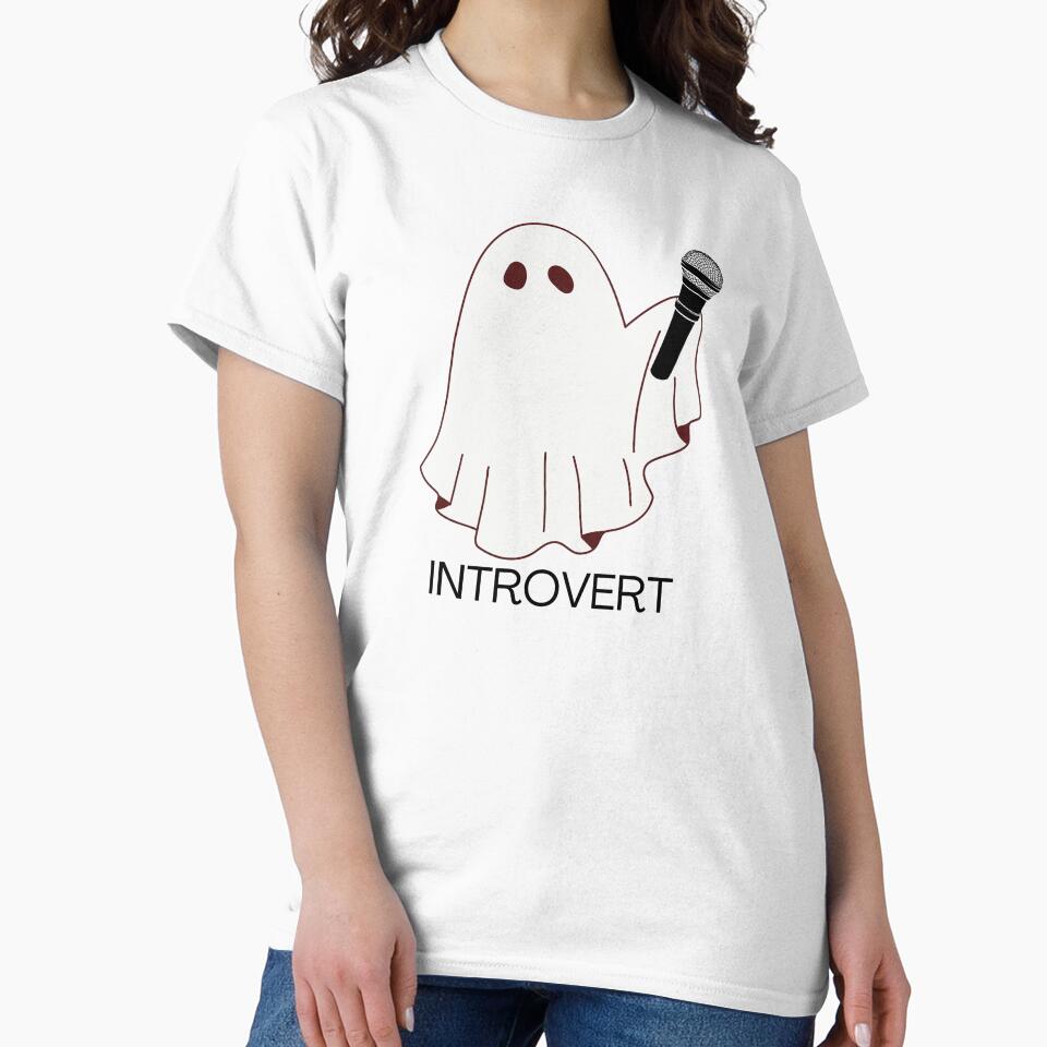 Spooky Season Funny Introvert Singing by CCKimShop