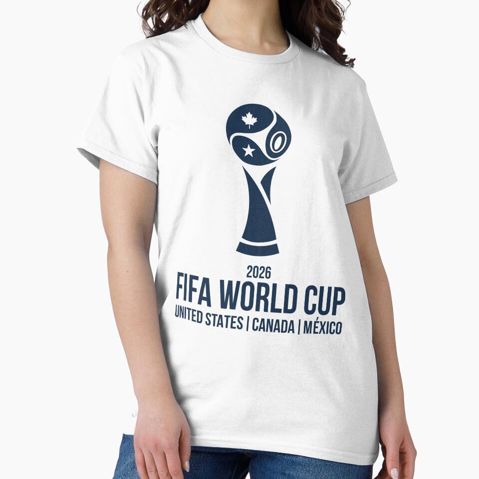 World Cup 2026 Stylized Trophy USA Canada Mexico Sticker by topprinting