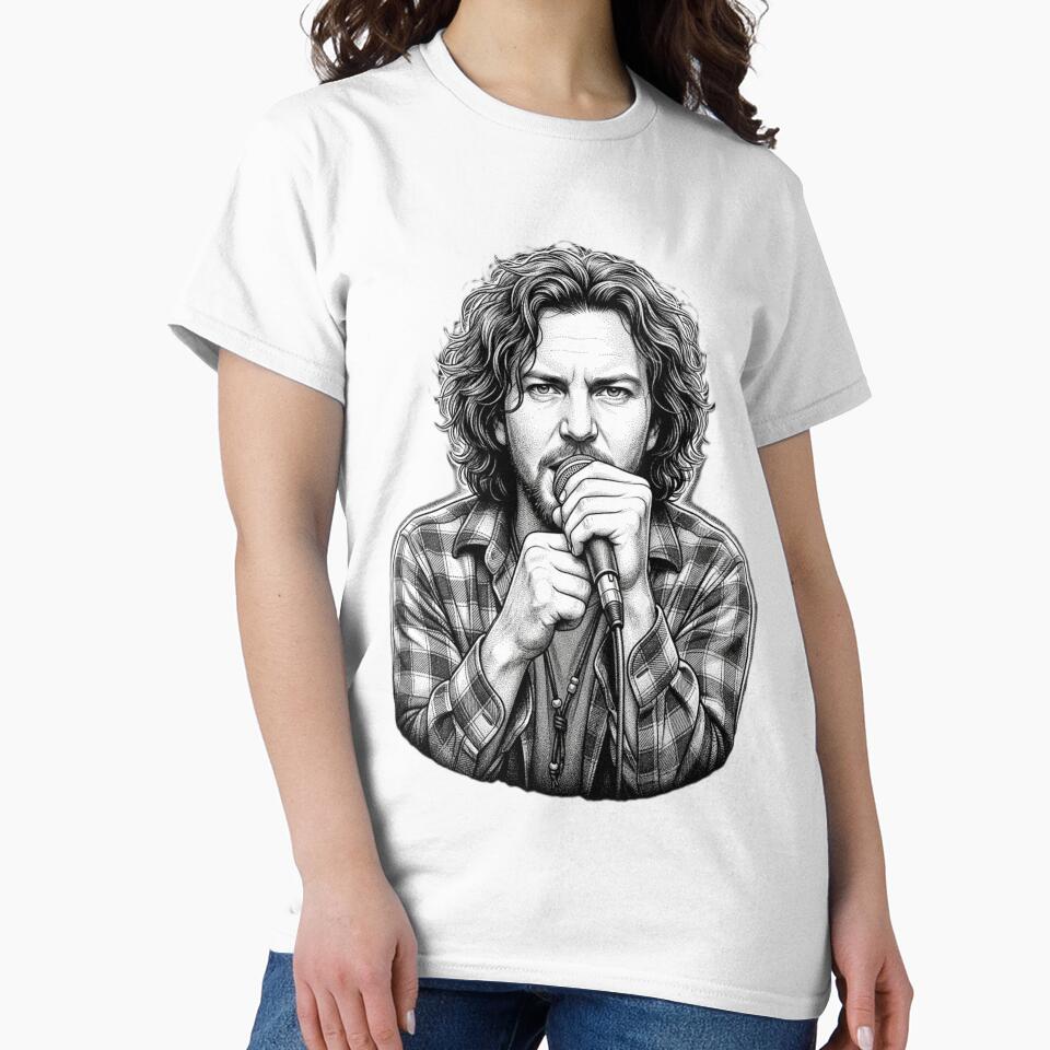 The Voice of Seattle: 90s Grunge Legend Portrait by Fallen Ink