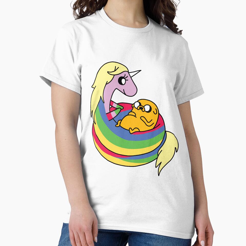 Lady Rainicorn and Jake by metalpika