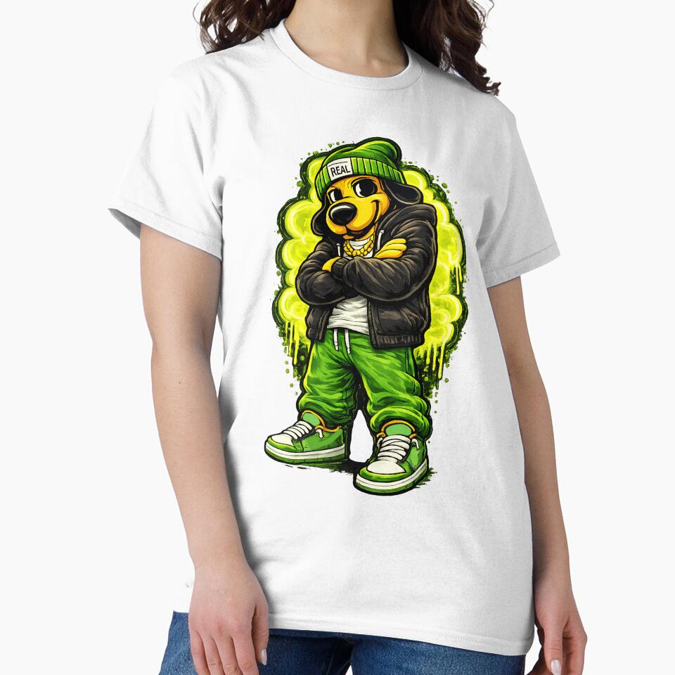 Street Dog Urban Style Neon Green by HOPPER420