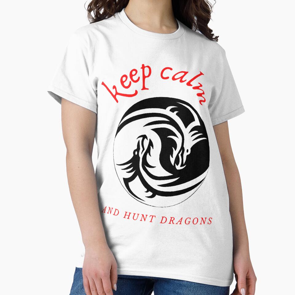 keep calm and hunt dragons Premium by LuckyLukee