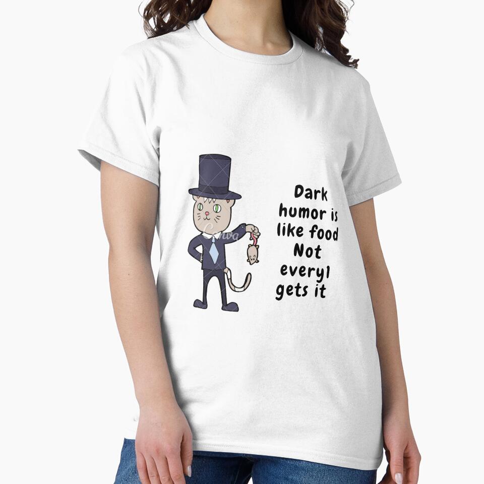 dark humor is like food not everyone gets it sarcastic quote [DH15] by HIPNOTIZAR  CRAFTS
