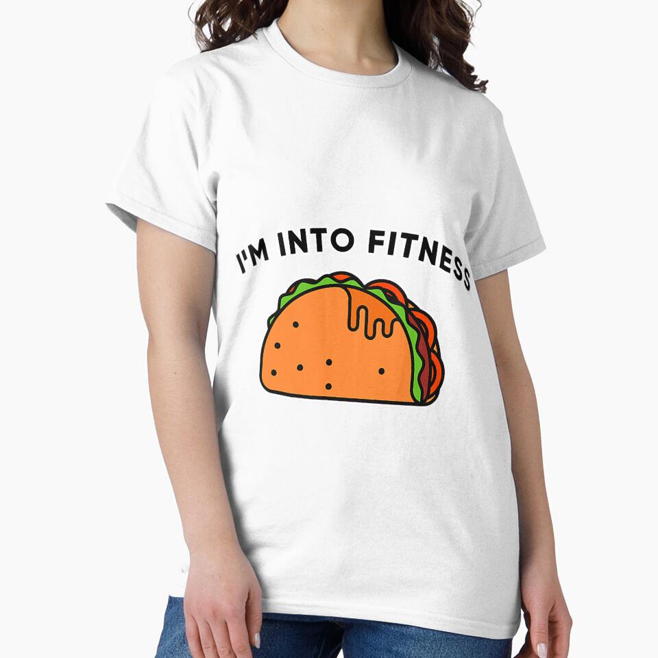 Im Into Fitness Cool Tacos Novelty by SkyCloudBlue