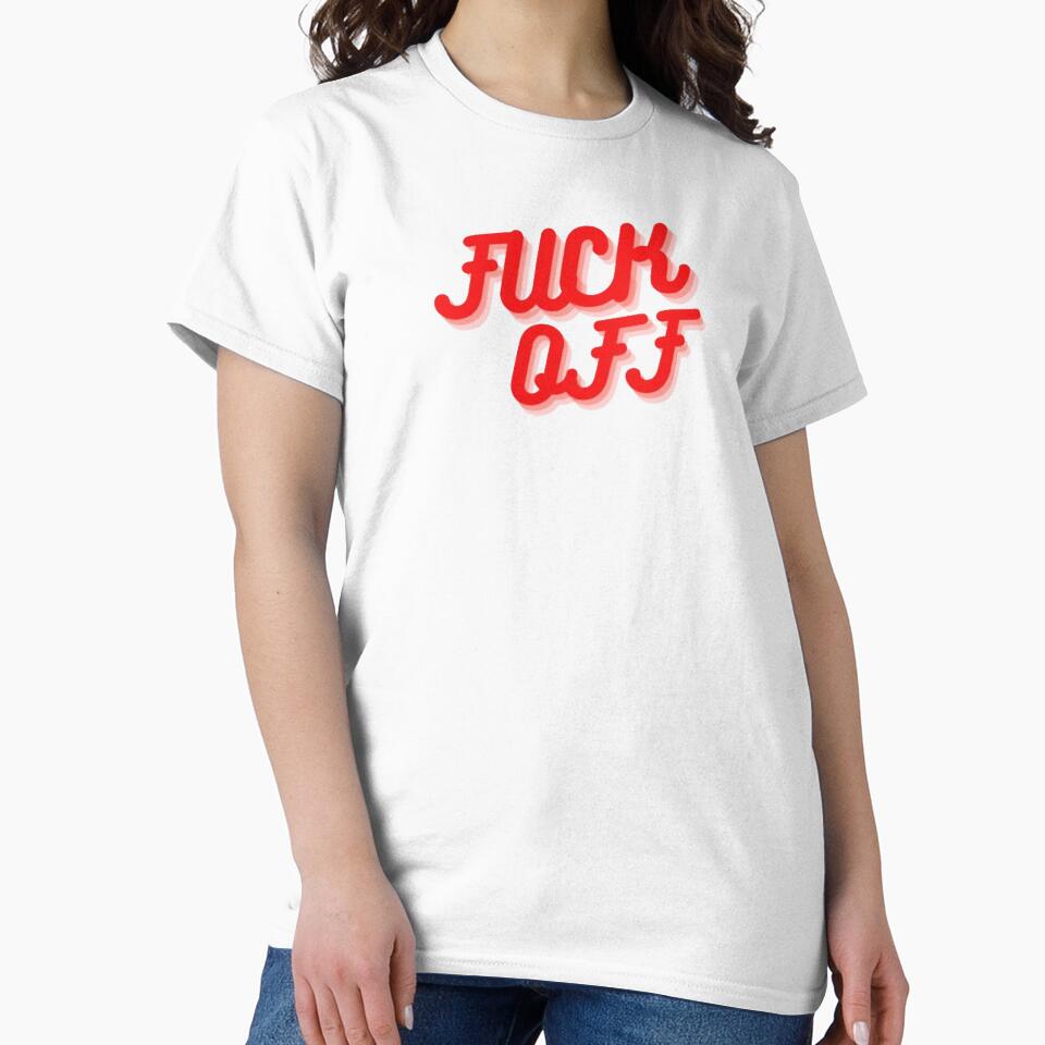 Fuck Off -black. Pastel Fuck Off Classic by Omegastyle