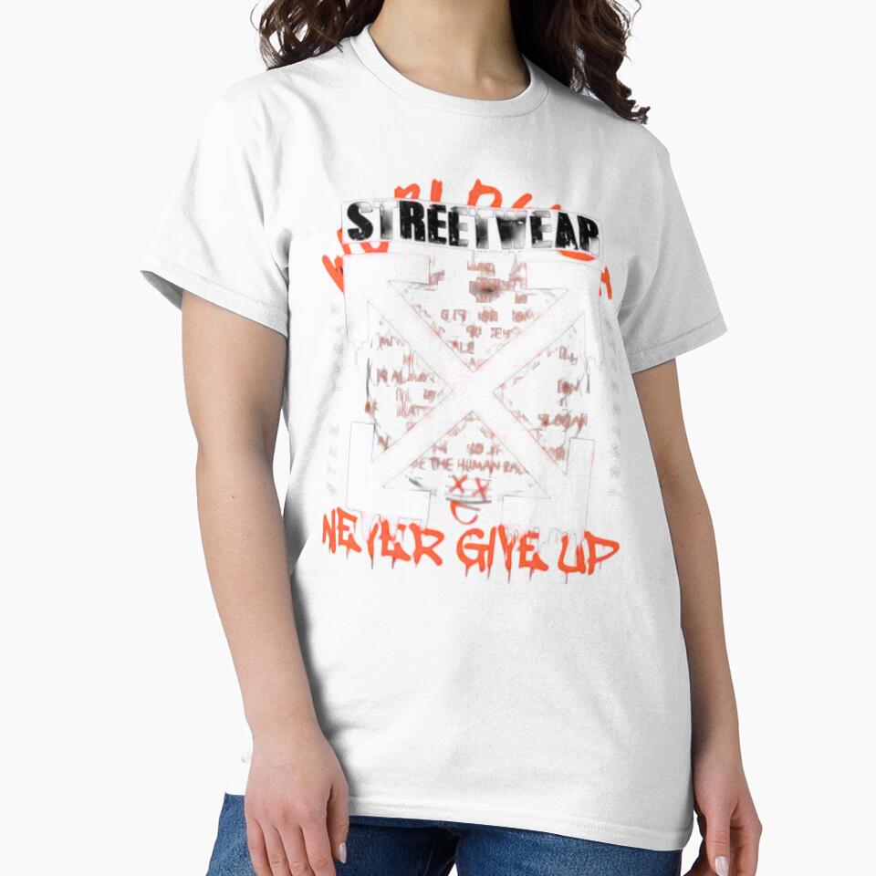 Never Give Up Streetwear by UZRWRLD
