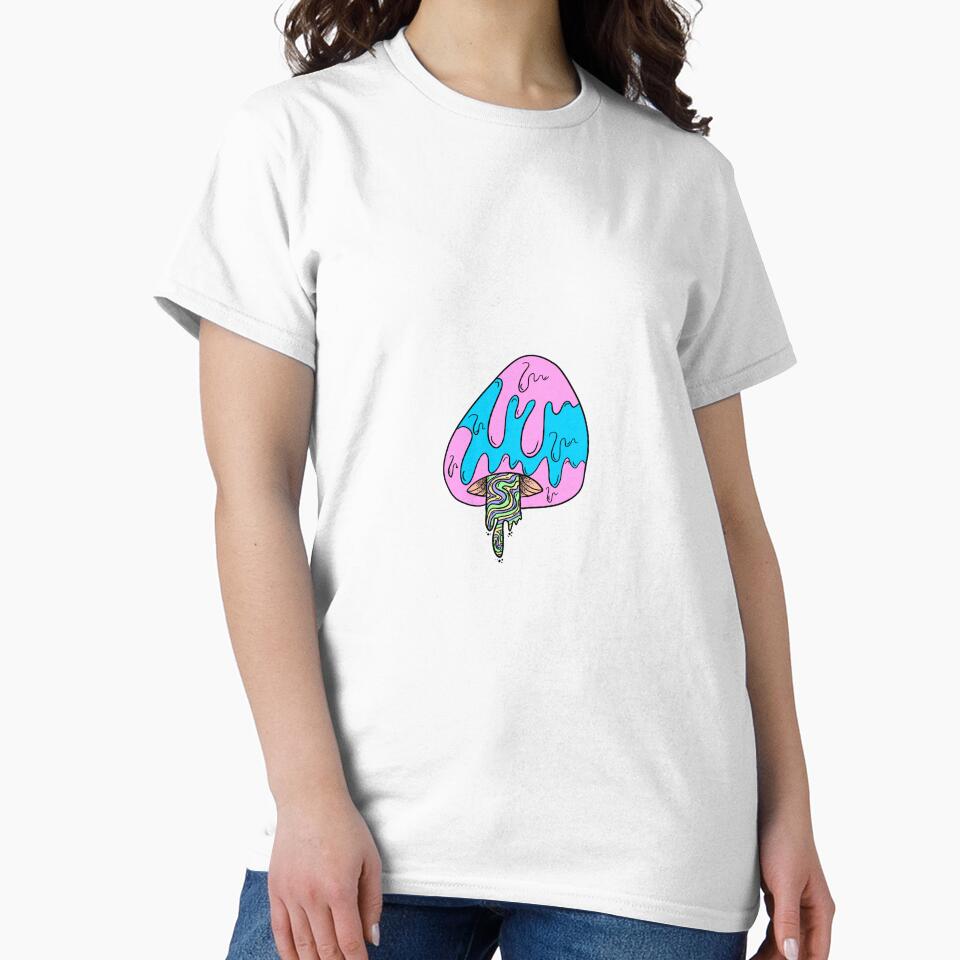 Drippy Cotton Candy Mushroom by giannadiane